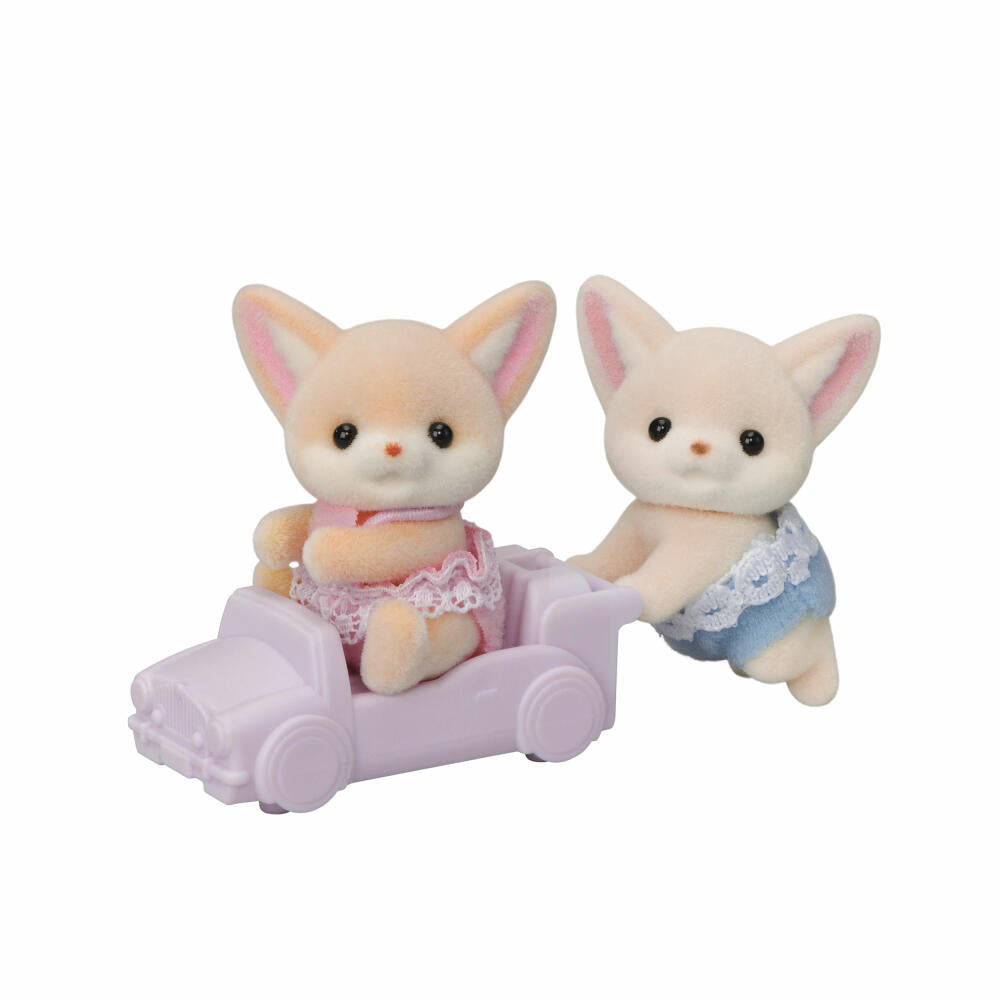 Sylvanian Families Wüstenfuchs Zwillinge, Spielfiguren, Figuren, Spielzeug, Kinder, 5697