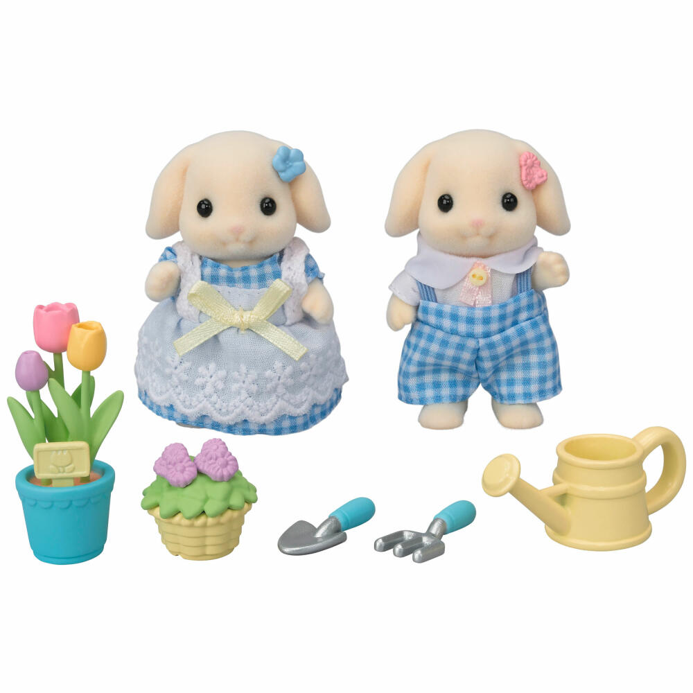Sylvanian Families Blumen- und Garten-Spielset mit Figuren, Spielfiguren, Figur, Spielzeug, Kinder, 5736
