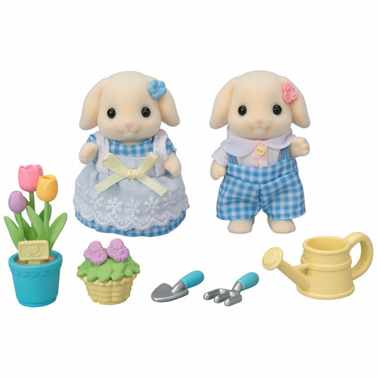 Sylvanian Families Blumen- und Garten-Spielset mit Figuren, Spielfiguren, Figur, Spielzeug, Kinder, 5736