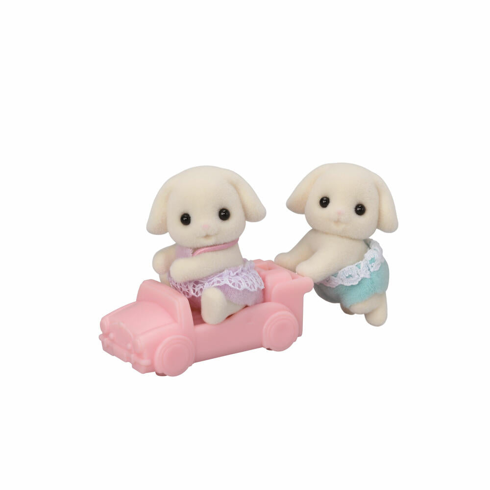 Sylvanian Families Kaninchen Zwillinge, Spielfiguren, Figuren, Spielzeug, Kinder, 5737