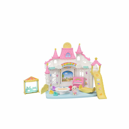 Sylvanian Families Erlebniskindergarten Sonnenschloss, Spielset, Kindergarten, Spielzeug, Kinder, 5743