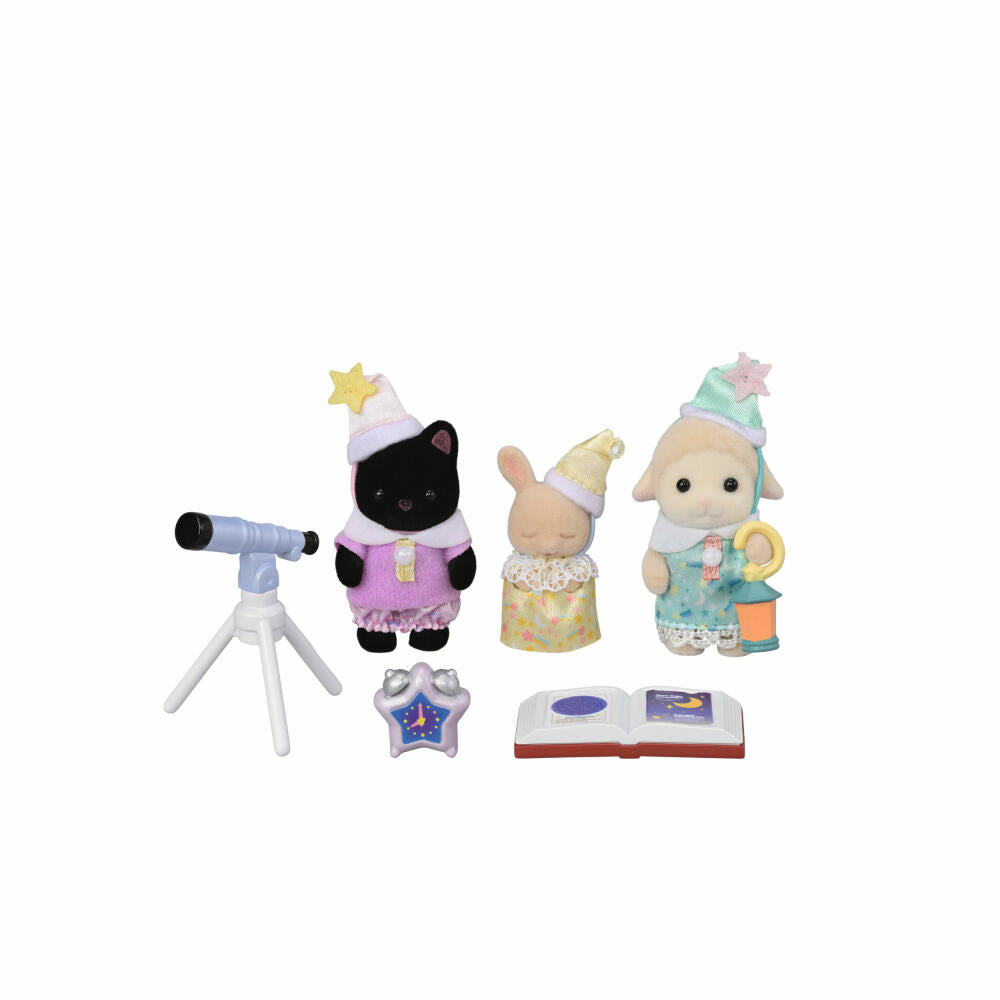 Sylvanian Families Erlebniskindergarten Freunde Übernachtungsparty, Spielfiguren, Figur, Spielzeug, Kinder, 5750