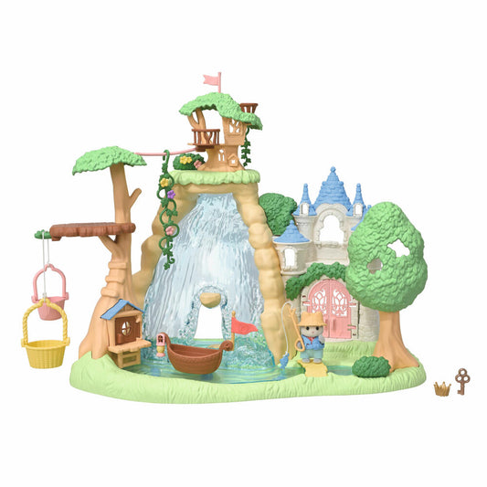 Sylvanian Families Abenteuerspielplatz Wasserfall, Spielset, Spielfigur, Figur, Spielzeug, Kinder, 5761