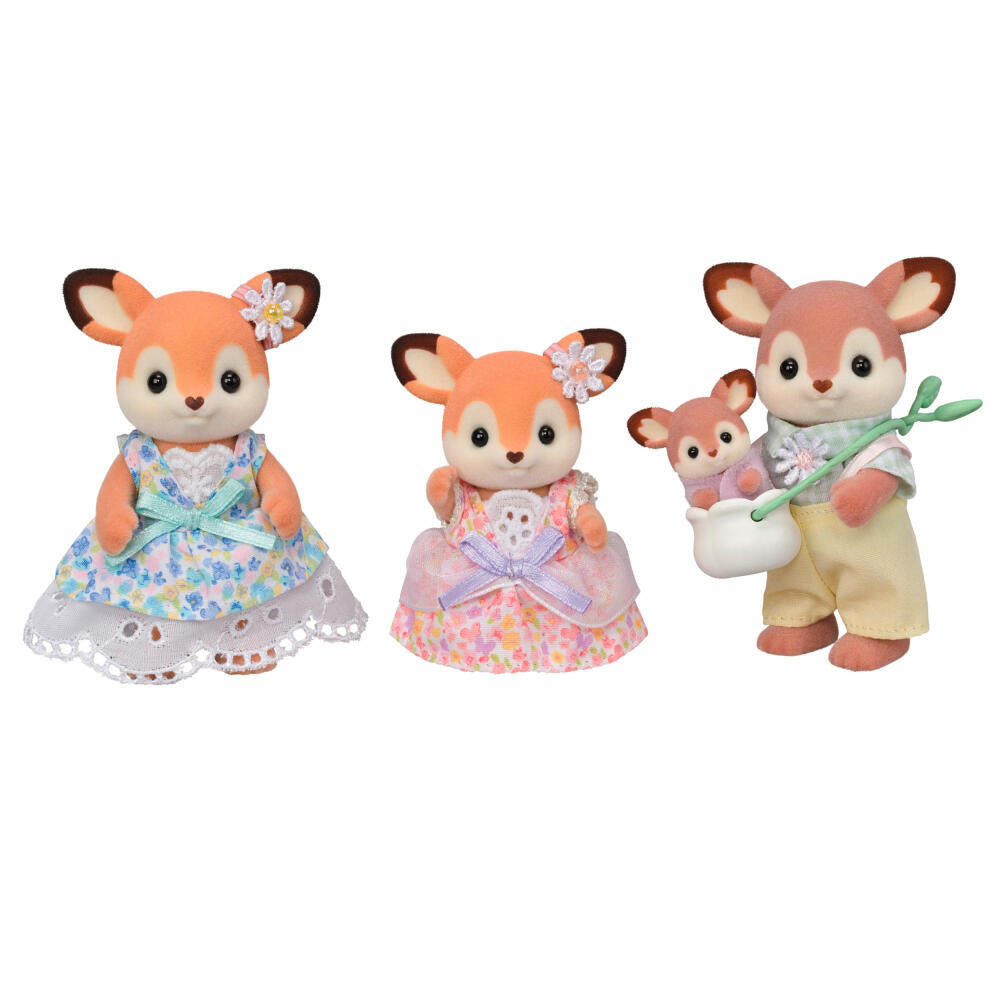 Sylvanian Families Reh Familie, Spielfiguren, Figuren, Spielzeug, Kinder, 5799