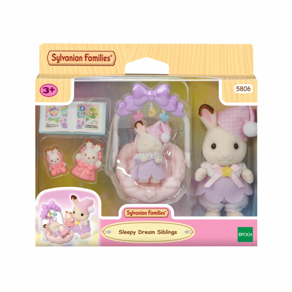 Sylvanian Families Schokoladenhasen Träumsüß Set, Spielfiguren, Figur, Spielzeug, Kinder, 5806