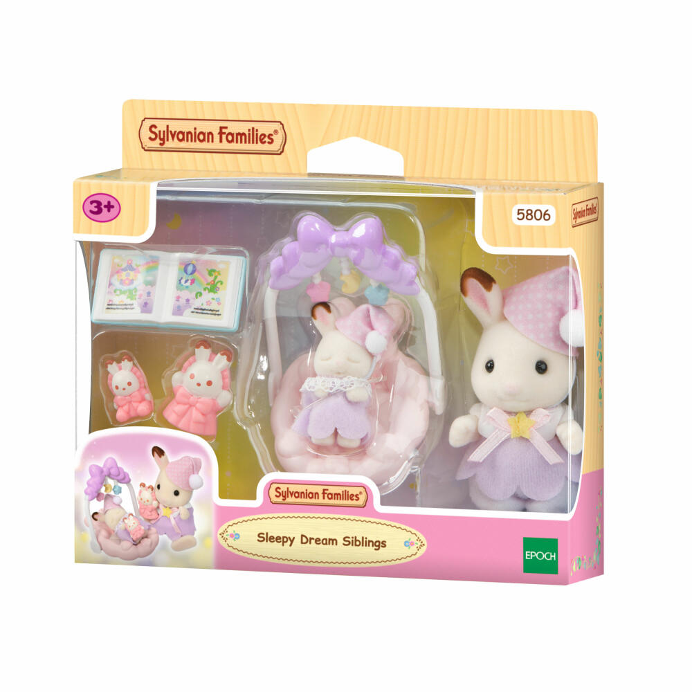 Sylvanian Families Schokoladenhasen Träumsüß Set, Spielfiguren, Figur, Spielzeug, Kinder, 5806