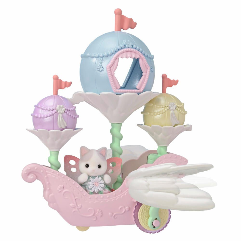 Sylvanian Families Magisches Ballonschiff mit Figur, Spielfigur, Spielzeug, Kinder, 5827