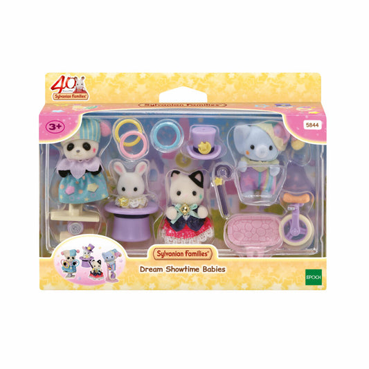 Sylvanian Families 40. Jubiläum: Fröhliche Babyparade Figurenset, Spielfiguren, Spielfigur, Figur, 5844