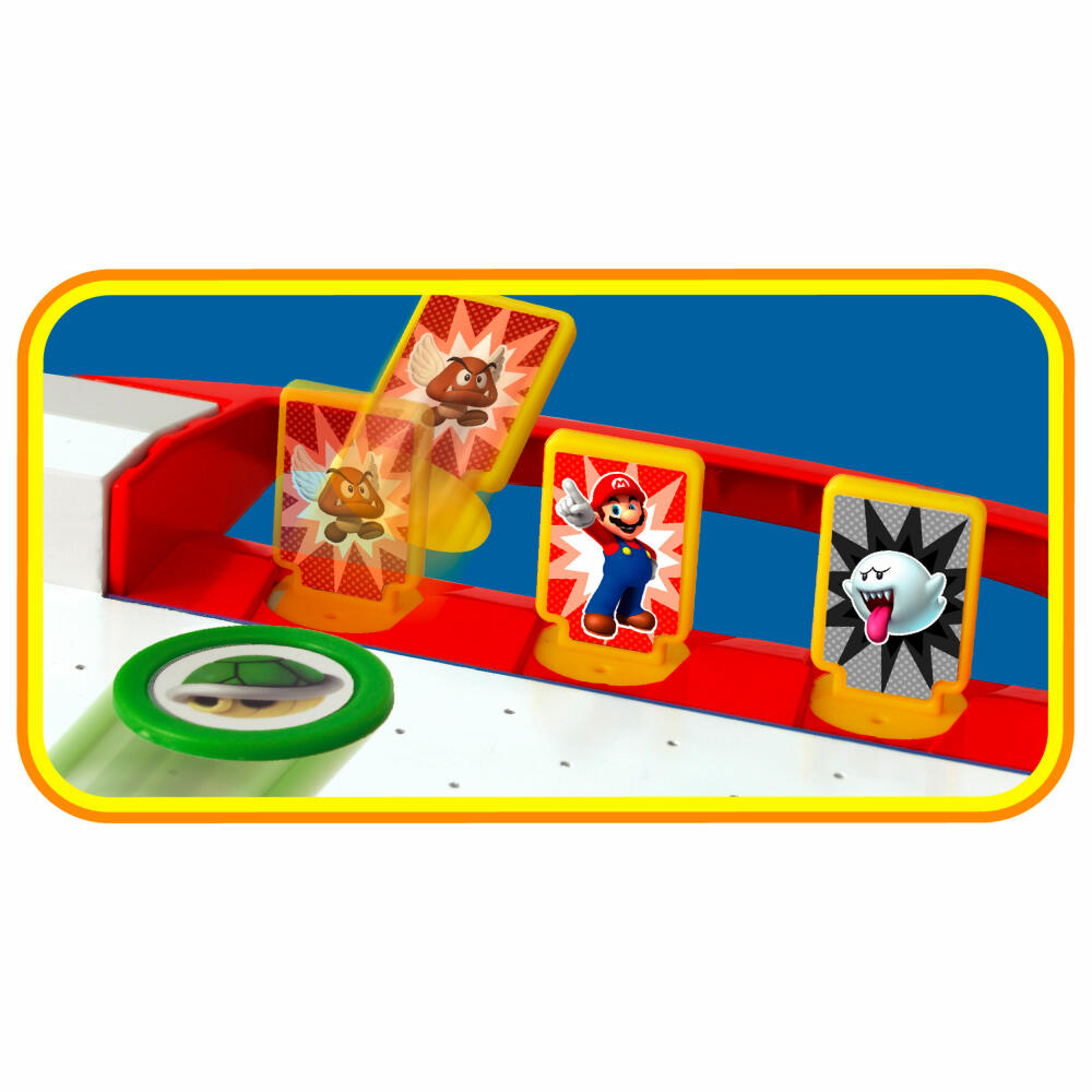Epoch Games Super Mario Air Hockey, Actionspiel, Familienspiel, Kinderspiel, ab 4 Jahren, 7361