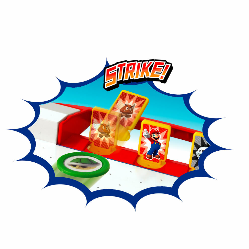 Epoch Games Super Mario Air Hockey, Actionspiel, Familienspiel, Kinderspiel, ab 4 Jahren, 7361