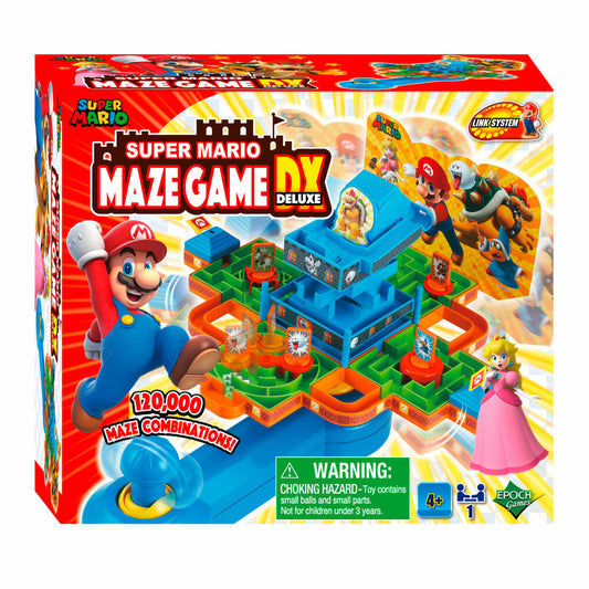 Epoch Games Super Mario Maze Game DX, Geschicklichkeitsspiel, Labyrinth, Kinderspiel, ab 4 Jahren, 7371