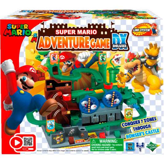Epoch Games Super Mario Adventure Game DX, Action-Labyrinth, Geschicklichkeitsspiel, Kinderspiel, ab 5 Jahren, 7377