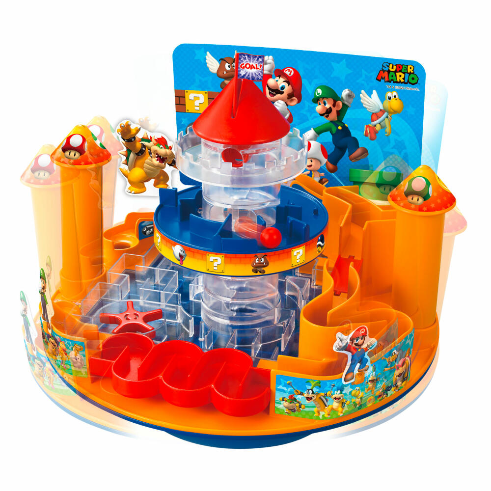 Epoch Games Super Mario Castle Land, Geschicklichkeitsspiel, Labyrinth, Kinderspiel, ab 5 Jahren, 7378