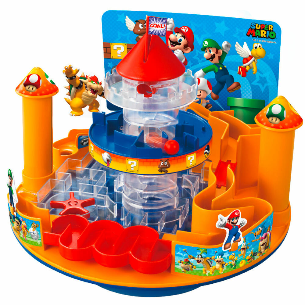 Epoch Games Super Mario Castle Land, Geschicklichkeitsspiel, Labyrinth, Kinderspiel, ab 5 Jahren, 7378