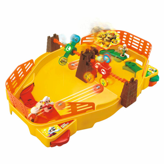 Epoch Games Super Mario Fire Mario Stadium, Action-Shooting Spiel, Kinderspiel, ab 5 Jahren, 7388