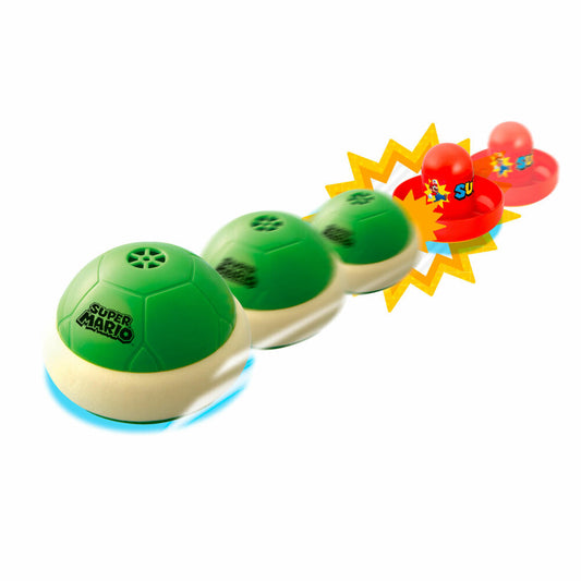 Epoch Games Super Mario Hover Shell Strike, Actionspiel, Air Hockey, Kinderspiel, ab 4 Jahren, 7397