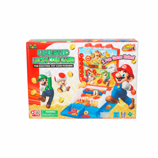Epoch Games Super Mario Lucky Coin Game, Münzspiel, Kinderspiel, ab 4 Jahren, 7461
