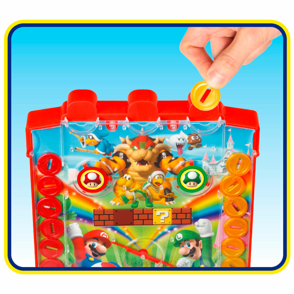 Epoch Games Super Mario Lucky Coin Game, Münzspiel, Kinderspiel, ab 4 Jahren, 7461