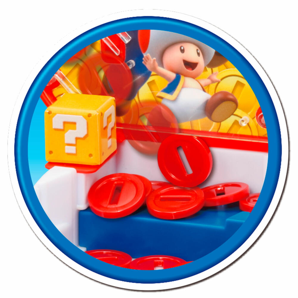 Epoch Games Super Mario Lucky Coin Game, Münzspiel, Kinderspiel, ab 4 Jahren, 7461