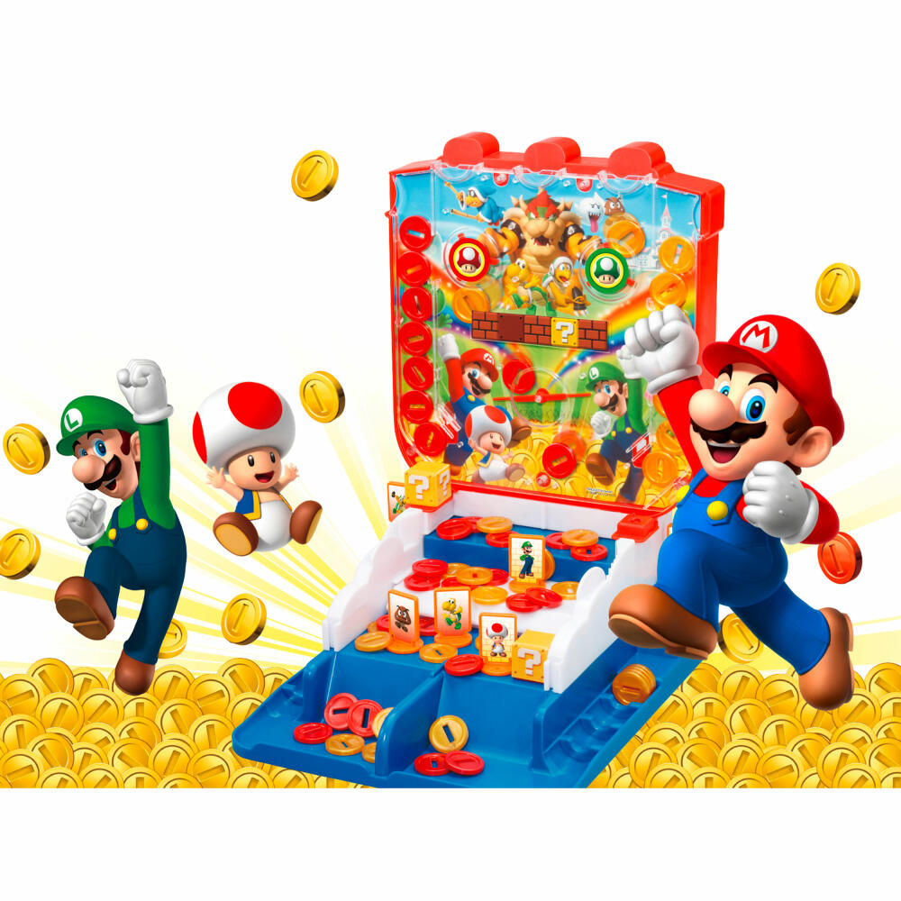 Epoch Games Super Mario Lucky Coin Game, Münzspiel, Kinderspiel, ab 4 Jahren, 7461