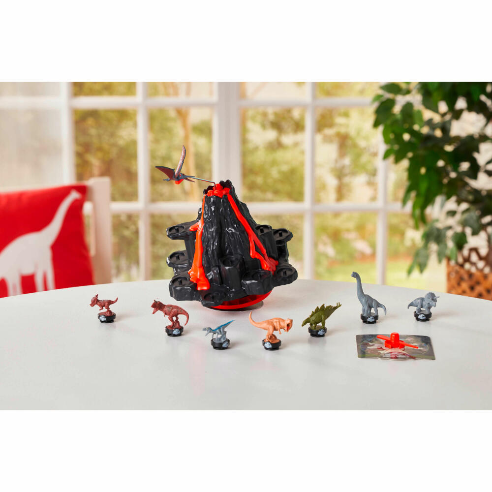 Epoch Games Jurassic World - Shaky Volcano, Geschicklichkeitsspiel, Kinderspiel, ab 4 Jahren, 7509