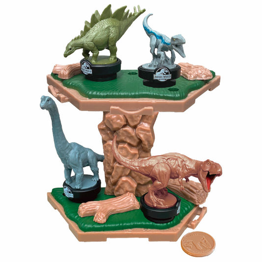Epoch Games Jurassic World - Balancing Game Erdbeben, Balancierspiel, Kinderspiel, ab 4 Jahren, 7511
