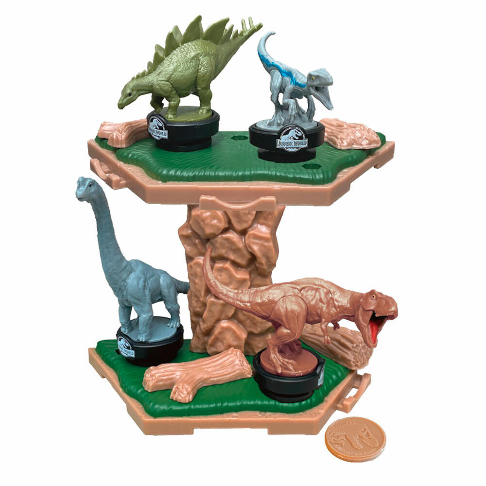 Epoch Games Jurassic World - Balancing Game Erdbeben, Balancierspiel, Kinderspiel, ab 4 Jahren, 7511