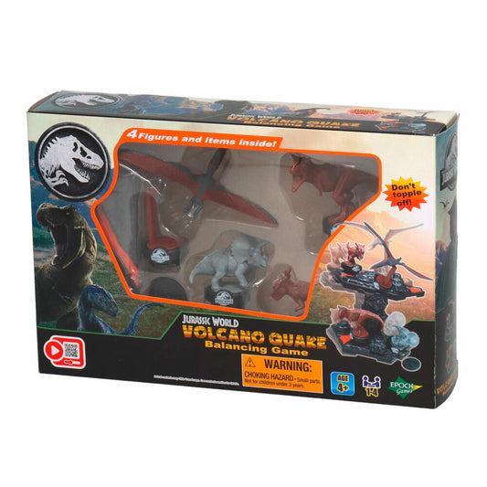 Epoch Games Jurassic World - Balancing Game Vulkanausbruch, Balancierspiel, Kinderspiel, ab 4 Jahren, 7512