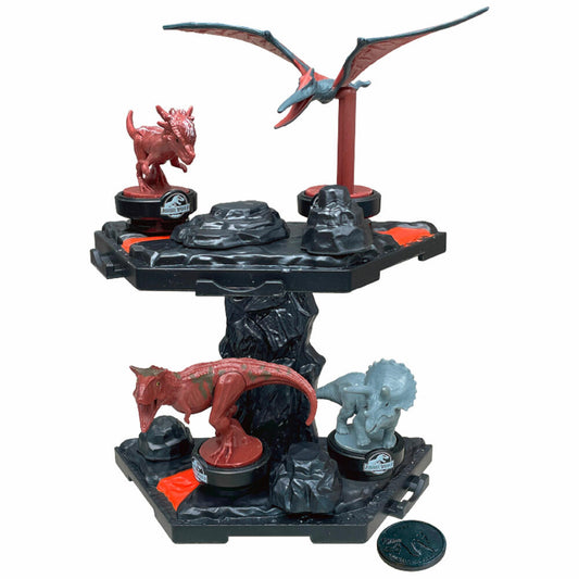 Epoch Games Jurassic World - Balancing Game Vulkanausbruch, Balancierspiel, Kinderspiel, ab 4 Jahren, 7512