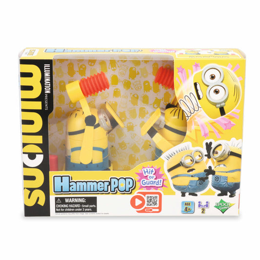 Epoch Games Minions Hammer POP, Geschicklichkeitsspiel, Actionspiel, Kinderspiel, ab 4 Jahre, 7517