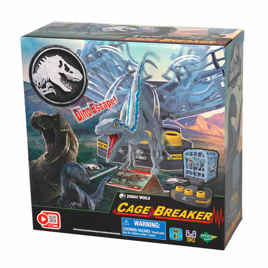 Epoch Games Jurassic World - Cage Breaker, Gesellschaftsspiel, Kinderspiel, ab 4 Jahren, 7523