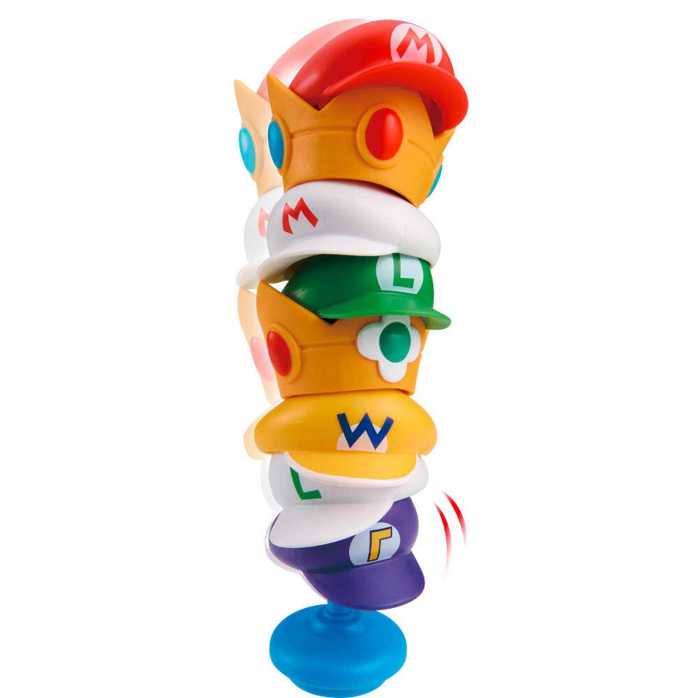 Epoch Games Super Mario Cap Stacker, Geschicklichkeitsspiel, Stapelspiel, Kinderspiel, ab 4 Jahren, 7554