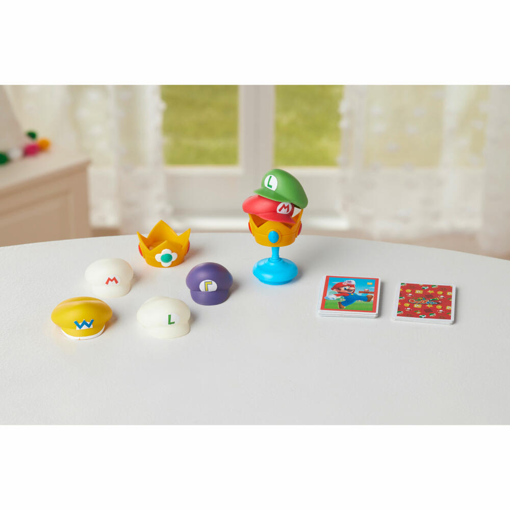 Epoch Games Super Mario Cap Stacker, Geschicklichkeitsspiel, Stapelspiel, Kinderspiel, ab 4 Jahren, 7554