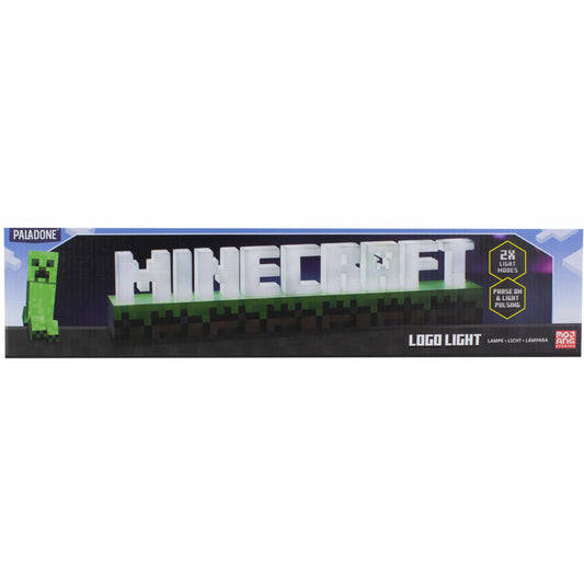 Paladone Minecraft Logo Light V3, PP8759MCFV3