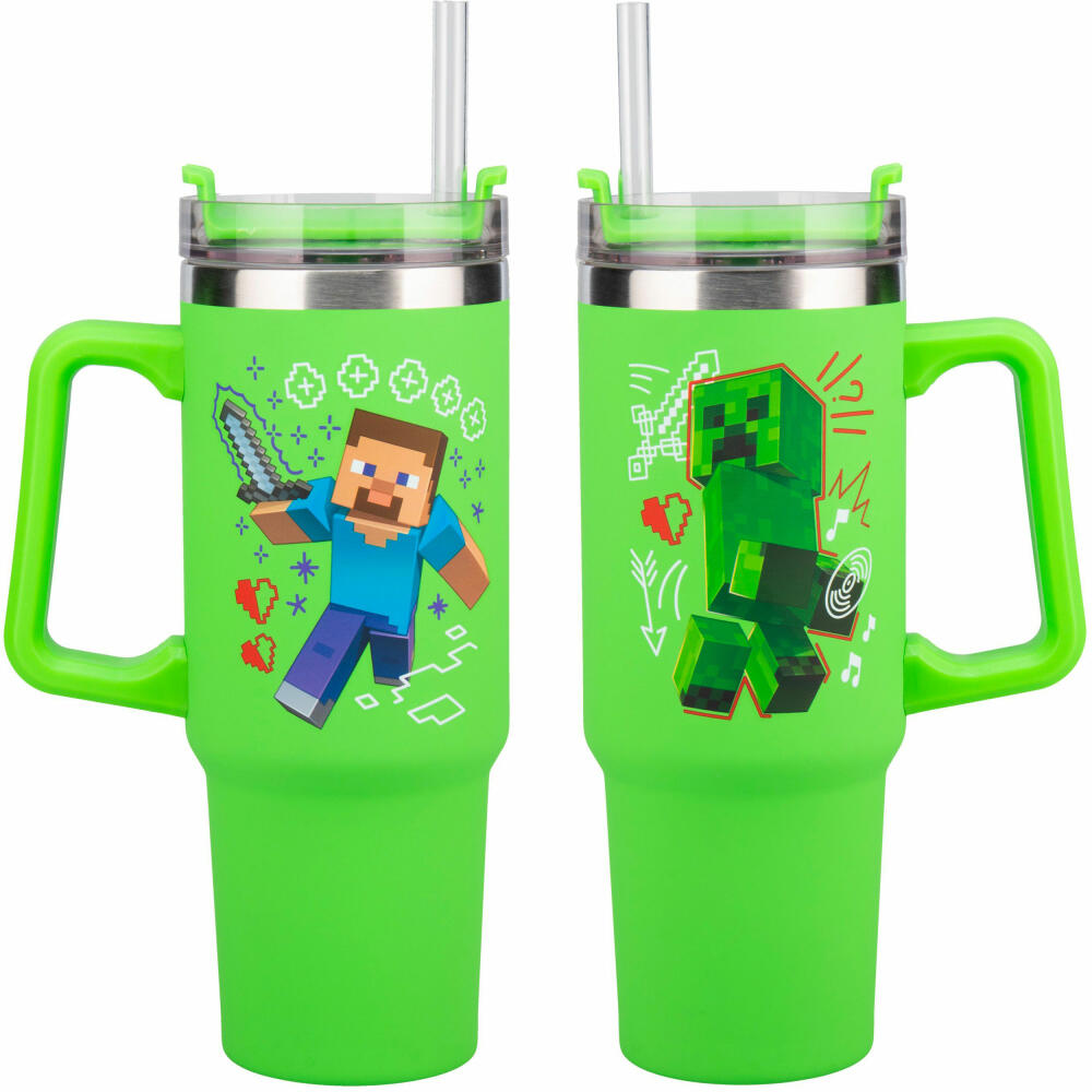 Tomik Toys Minecraft Green Travel Cup 900ml, PP14600MCF