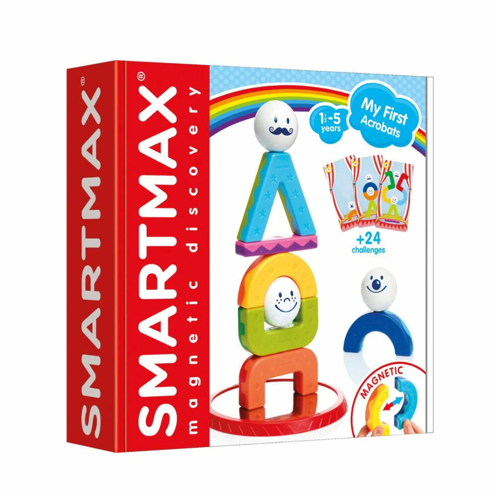 SmartMax My First Acrobats, Magnetspiel, Spielzeug, Denkspiel, Kinder, ab 18 Monaten, SMX 227