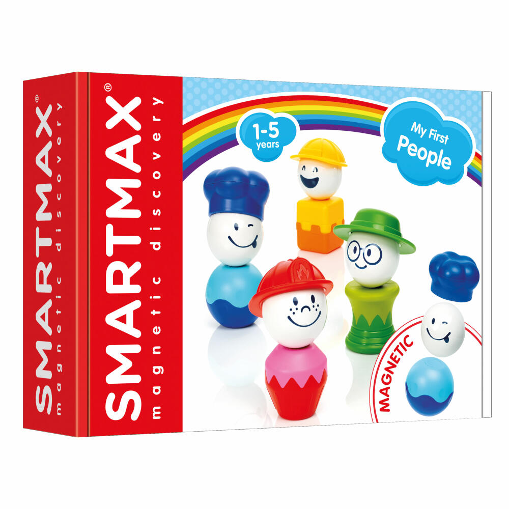 SmartMax My First People, Magnetspiel, Spielzeug, Figuren, Kinder, ab 1 Jahr, SMX 235
