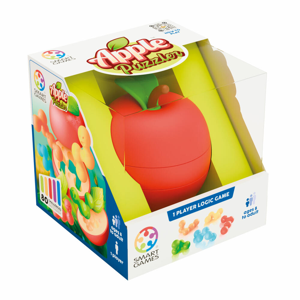 Smart Games Apple Puzzler, Logikspiel, Knobelspiel, Denkspiel, ab 8 Jahren, SG 417