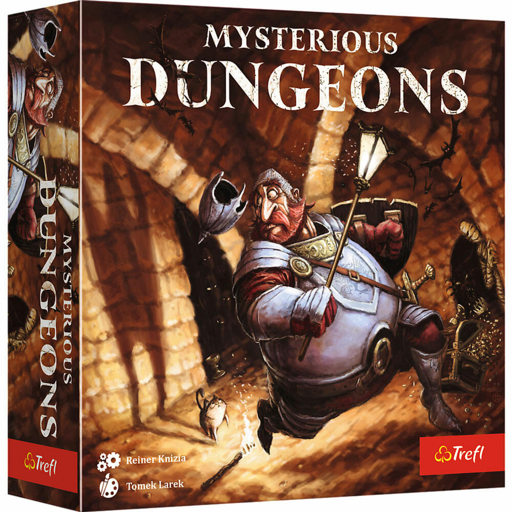 Trefl Mysterious Dungeons - Deutsche Version, Familienspiel, Strategiespiel, ab 6 Jahren, 02473