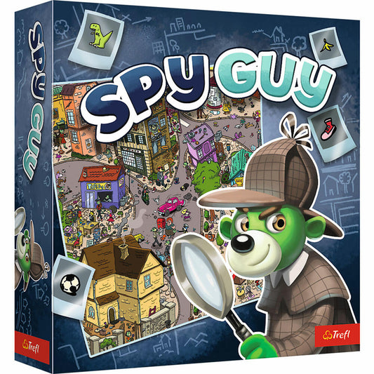 Trefl Spy Guy, Kooperatives Familienspiel, Brettspiel, Deutsche Version, ab 5 Jahren, 02474