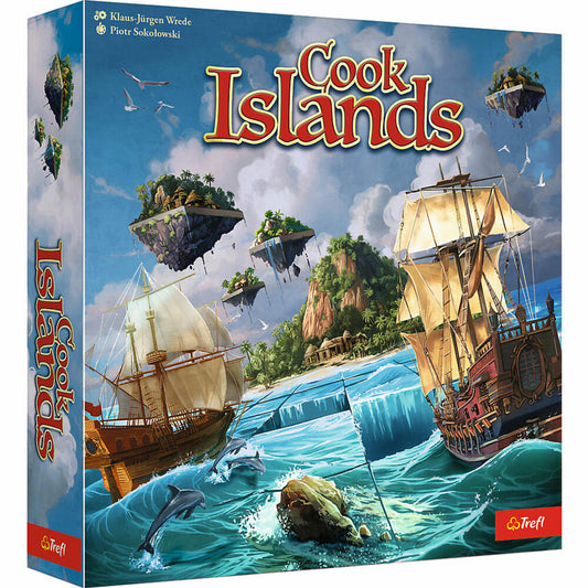 Trefl Cook Islands - Deutsche Version, Brettspiel, Familienspiel, Gesellschaftsspiel, ab 8 Jahren, 02716