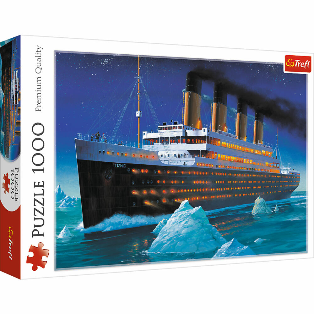 Trefl Puzzle Titanic, ship, 1000 pieces, 68.3 x 48 cm, 10080