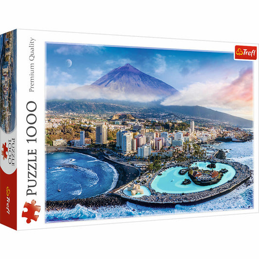 Trefl Puzzle Blick auf Teneriffa, Spanien, 1000 Teile, 68 x 48 cm, 10791