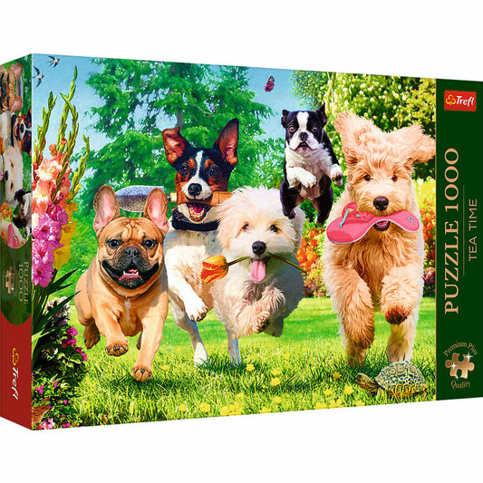 Trefl Puzzle Tea Time Hunde, 1000 Teile, 68 x 48 cm, 10800
