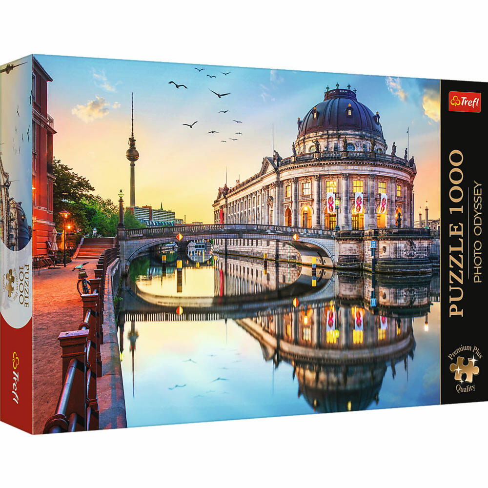 Trefl Puzzle Photo Odyssey Bode Museum in Berlin, Deutschland, 1000 Teile, 68 x 48 cm, 10812