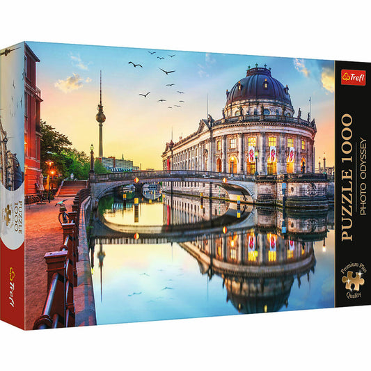 Trefl Puzzle Photo Odyssey Bode Museum in Berlin, Deutschland, 1000 Teile, 68 x 48 cm, 10812