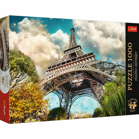 Trefl Puzzle Photo Odyssey Eiffelturm, Paris, 1000 Teile, 68 x 48 cm, 10815
