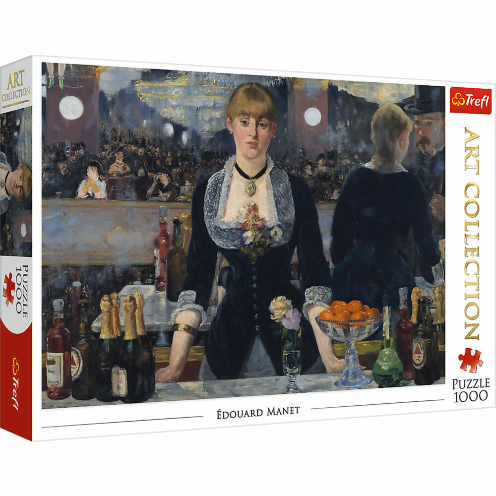 Trefl Puzzle Art Collection Edouard Manet Bar in den Folies-Bergere, 1000 Teile, 68 x 48 cm, 10819
