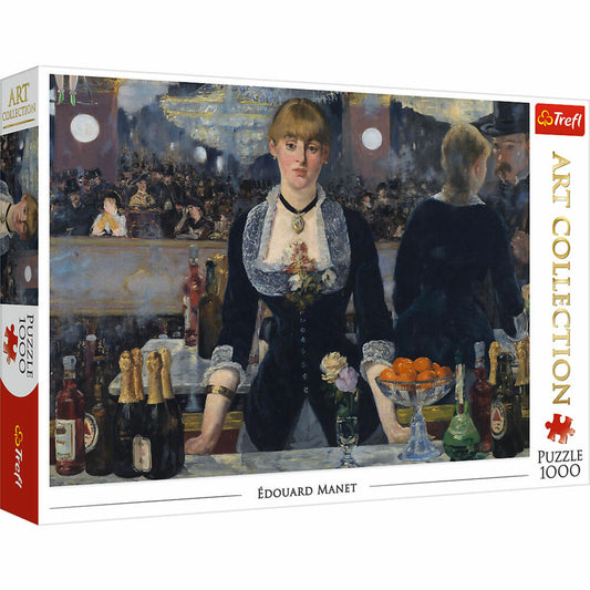 Trefl Puzzle Art Collection Edouard Manet Bar in den Folies-Bergere, 1000 Teile, 68 x 48 cm, 10819