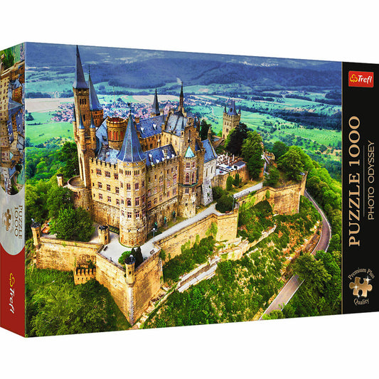 Trefl Puzzle Photo Odyssey Burg Hohenzollern, Deutschland, 1000 Teile, 68 x 48 cm, 10825